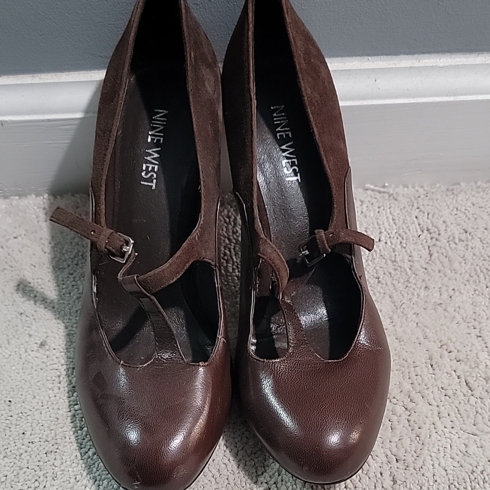Nine West Women's Brown Heels